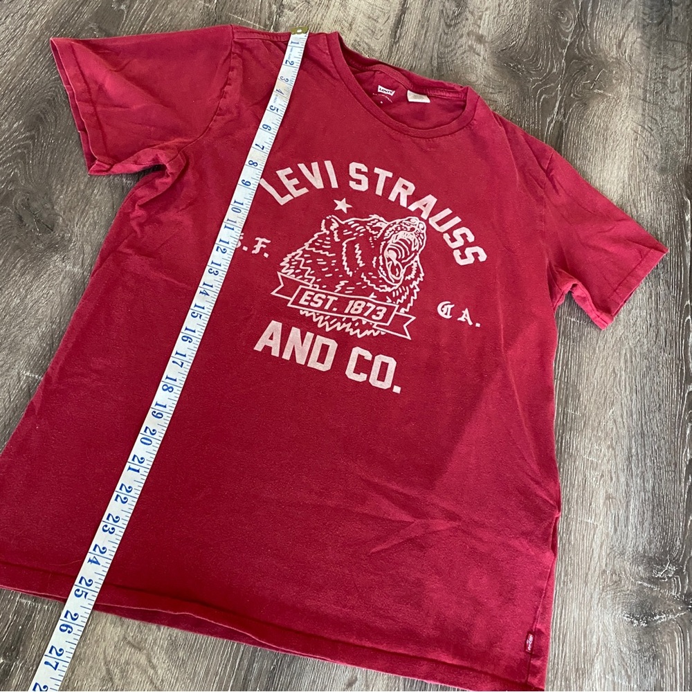 Levi Strauss Red Bear Cali Tee - Picture 8 of 11
